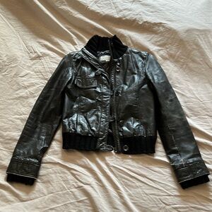 TERRANOVA Leather Jacket - Size S